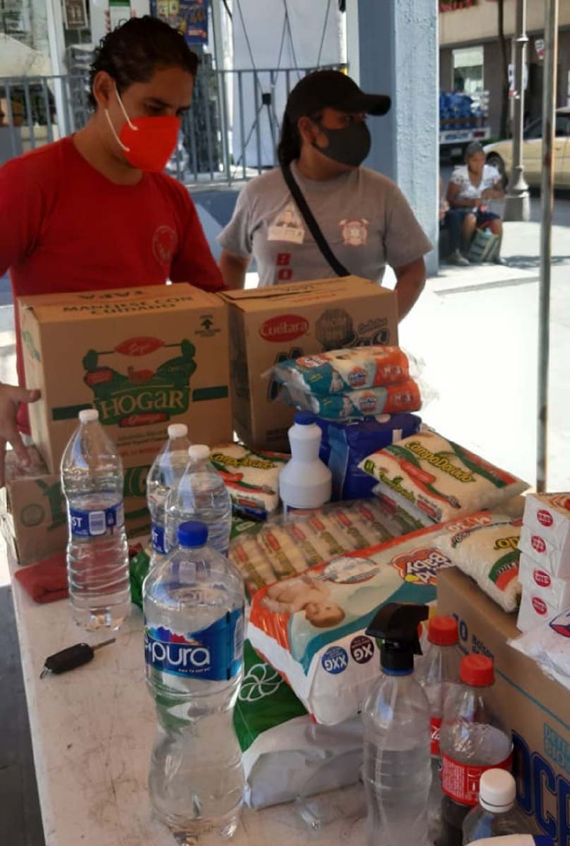 Alargan campaña de donación de víveres para Tabasco