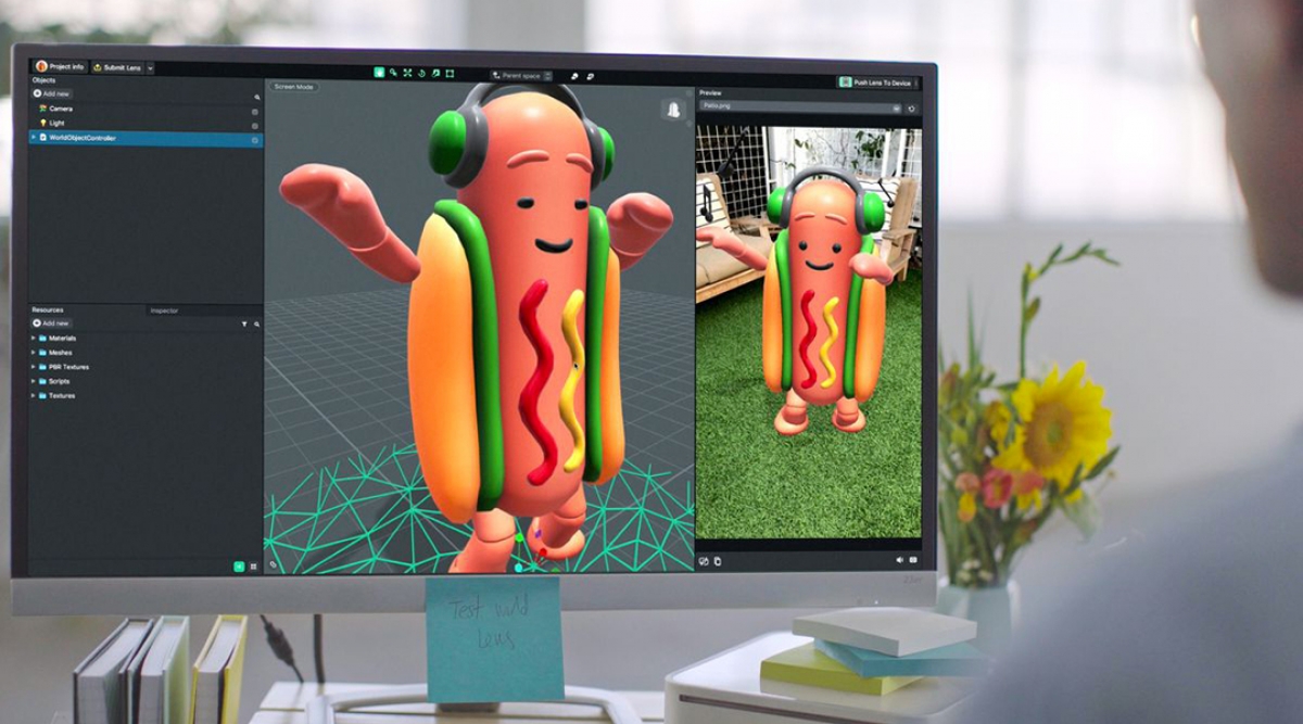 Snapchat lanza aplicación para crear tus propios Lens de realidad aumentada