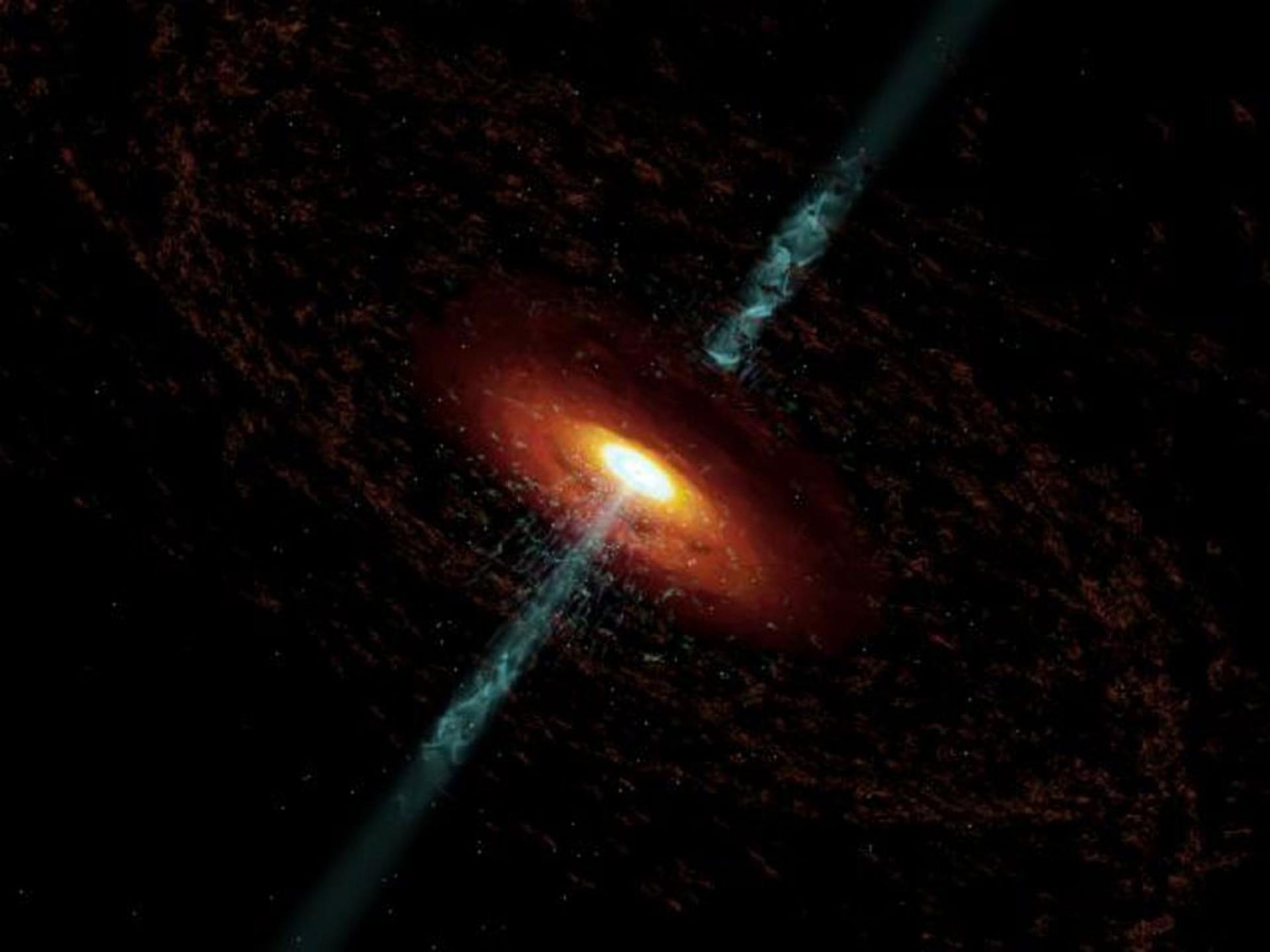 ¿Qué son los núcleos activos de galaxias?