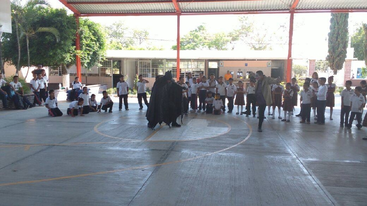 Israel Andrade Zavala, en coordinación con la Policía estatal llevaron a cabo el evento “Amigo Policía”