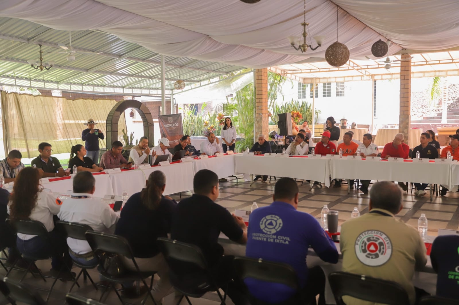 Impulsa Gobierno de Morelos gestión integral de riesgos en mesa de trabajo con municipios