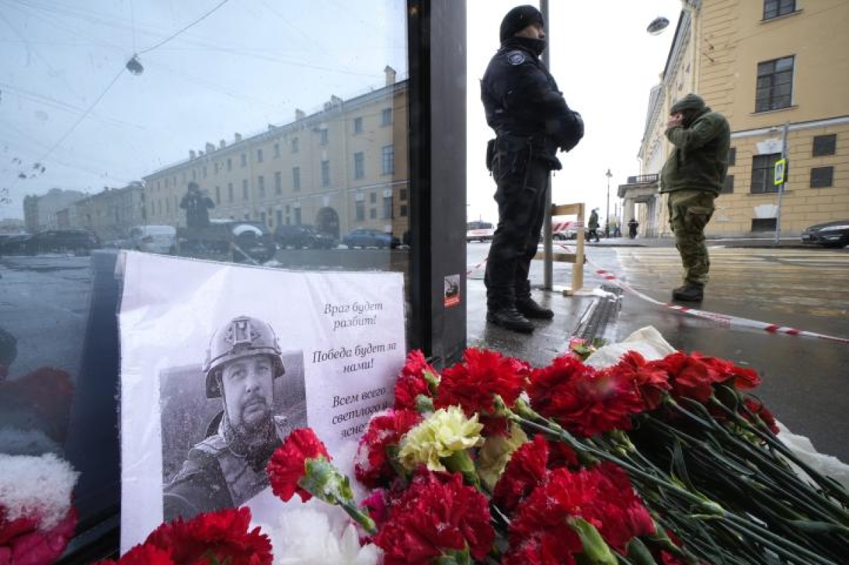 Rusia detiene a una mujer acusada de entregar la bomba que mató a un bloguero militar