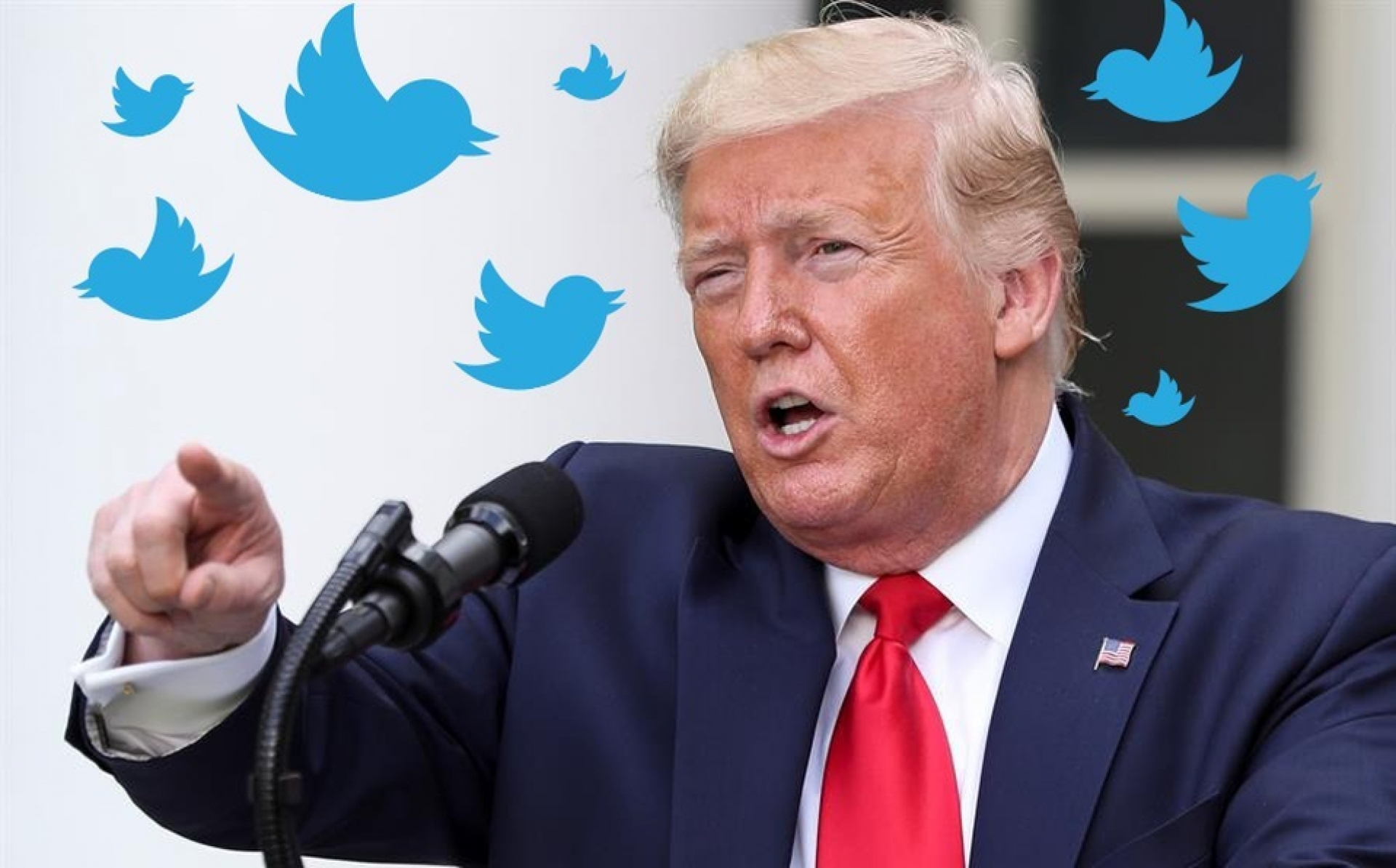 Trump amenaza con regular o cerrar redes sociales tras histórica etiqueta de Twitter contra 'fake news'