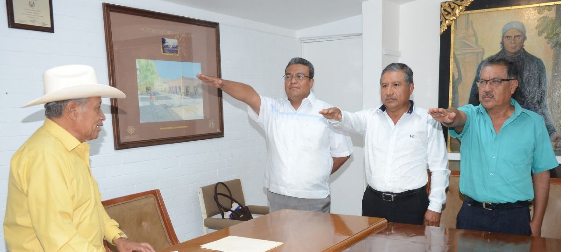Dan cargos a vecinos  de Tetelcingo dentro del Ayuntamiento de Cuautla