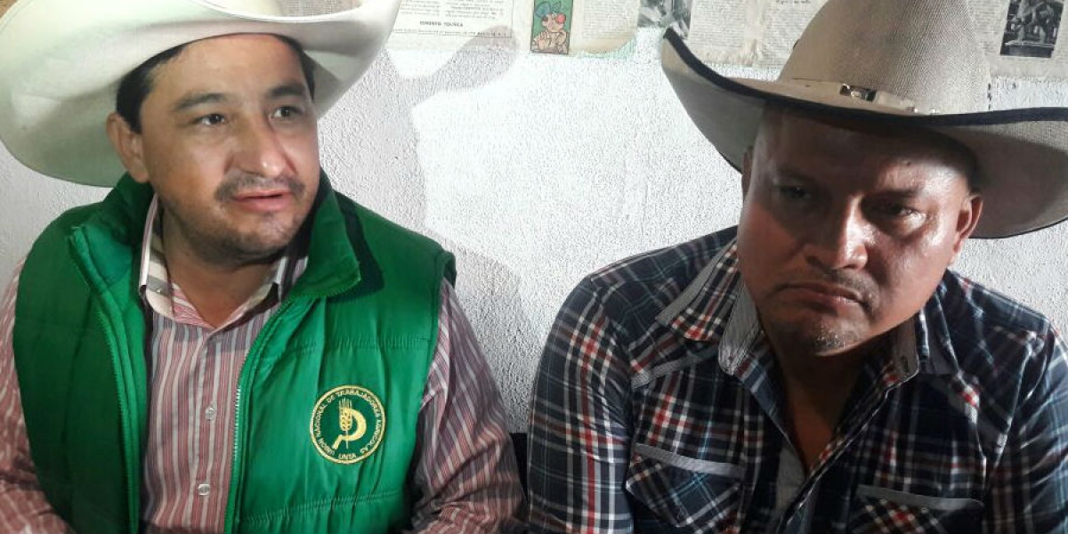 Anuncian integrantes de organizaciones campesinas marcha a la delegación de Sagarpa