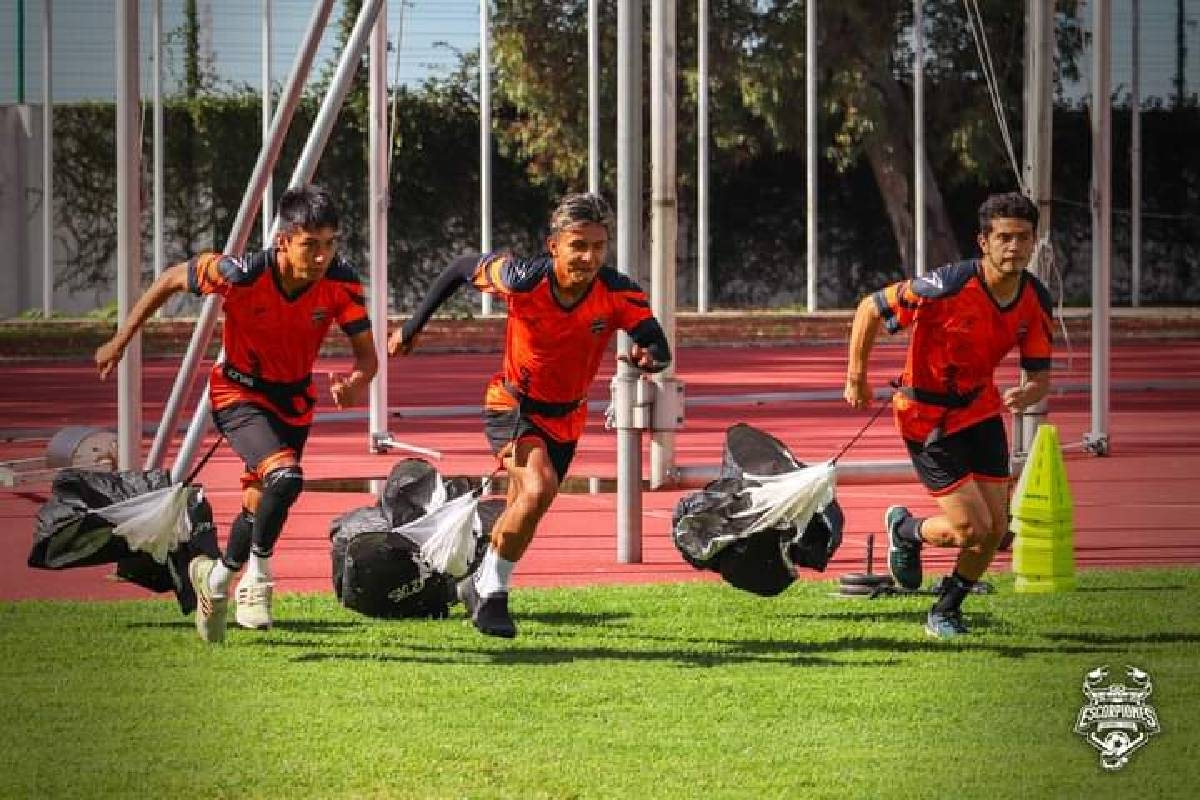 Escorpiones FC sigue intensificando la pretemporada