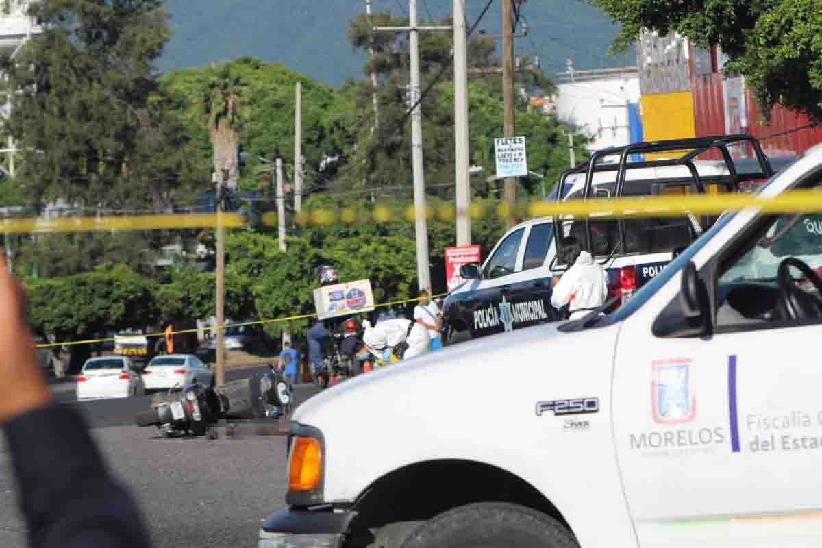 Fallece motociclista al derrapar en el bulevar Cuauhnáhuac