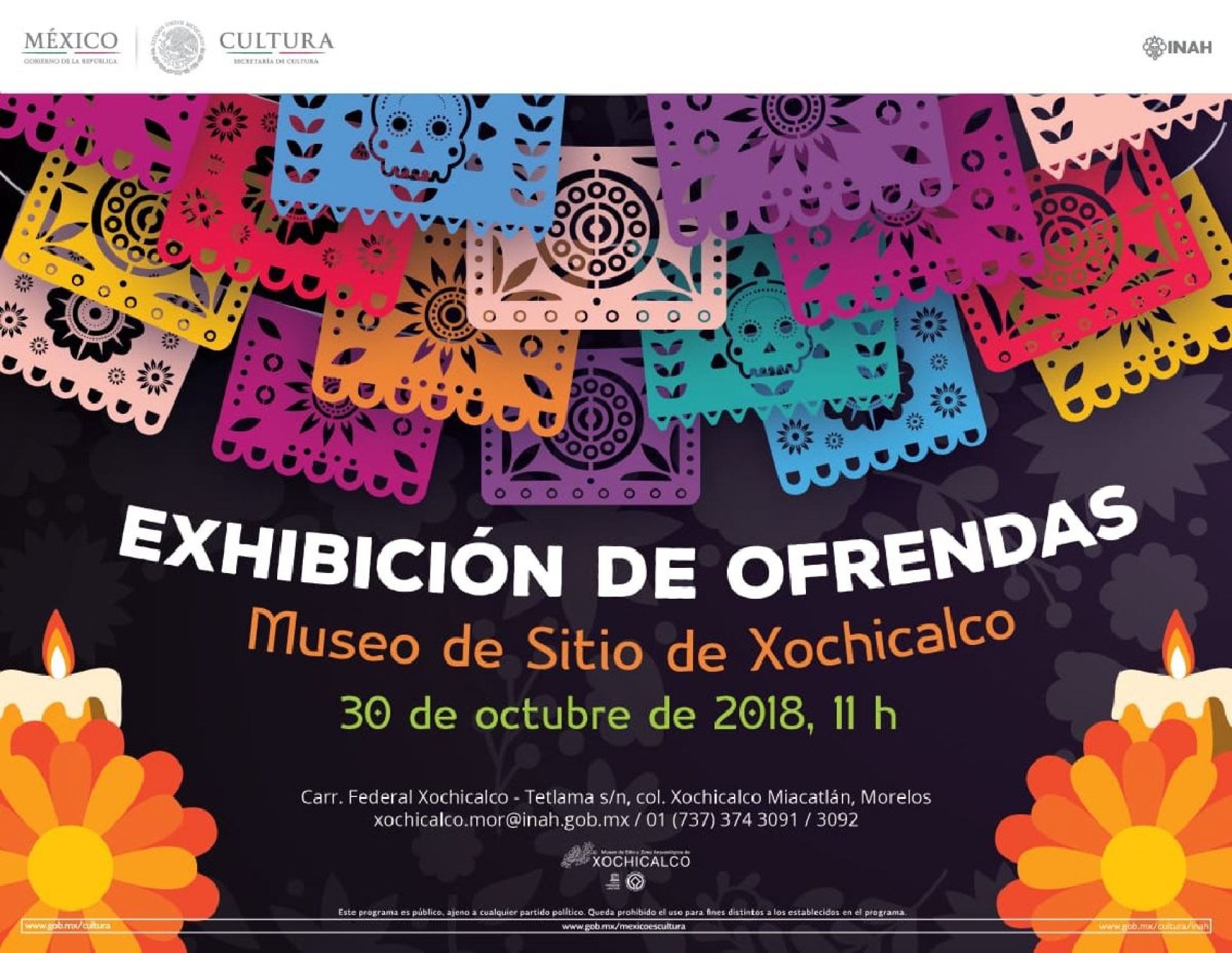 Anuncian exposición de ofrendas en el Museo de Sitio de Xochicalco