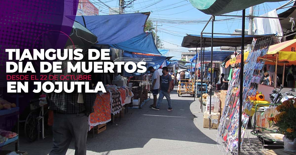 Puestos de Días de Muertos saldrán el 22 de octubre en Jojutla
