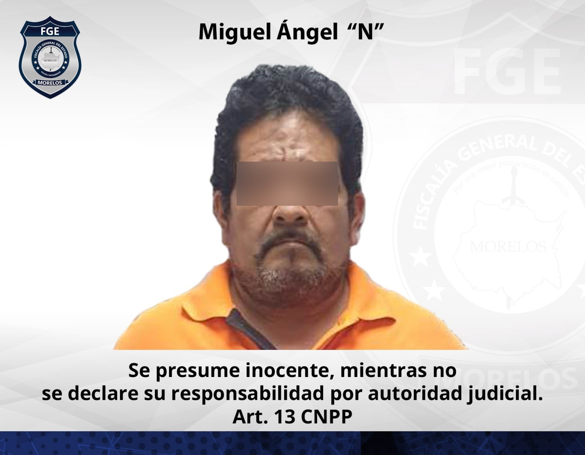 Vinculación en contra de 'Zorro' por desaparición de persona