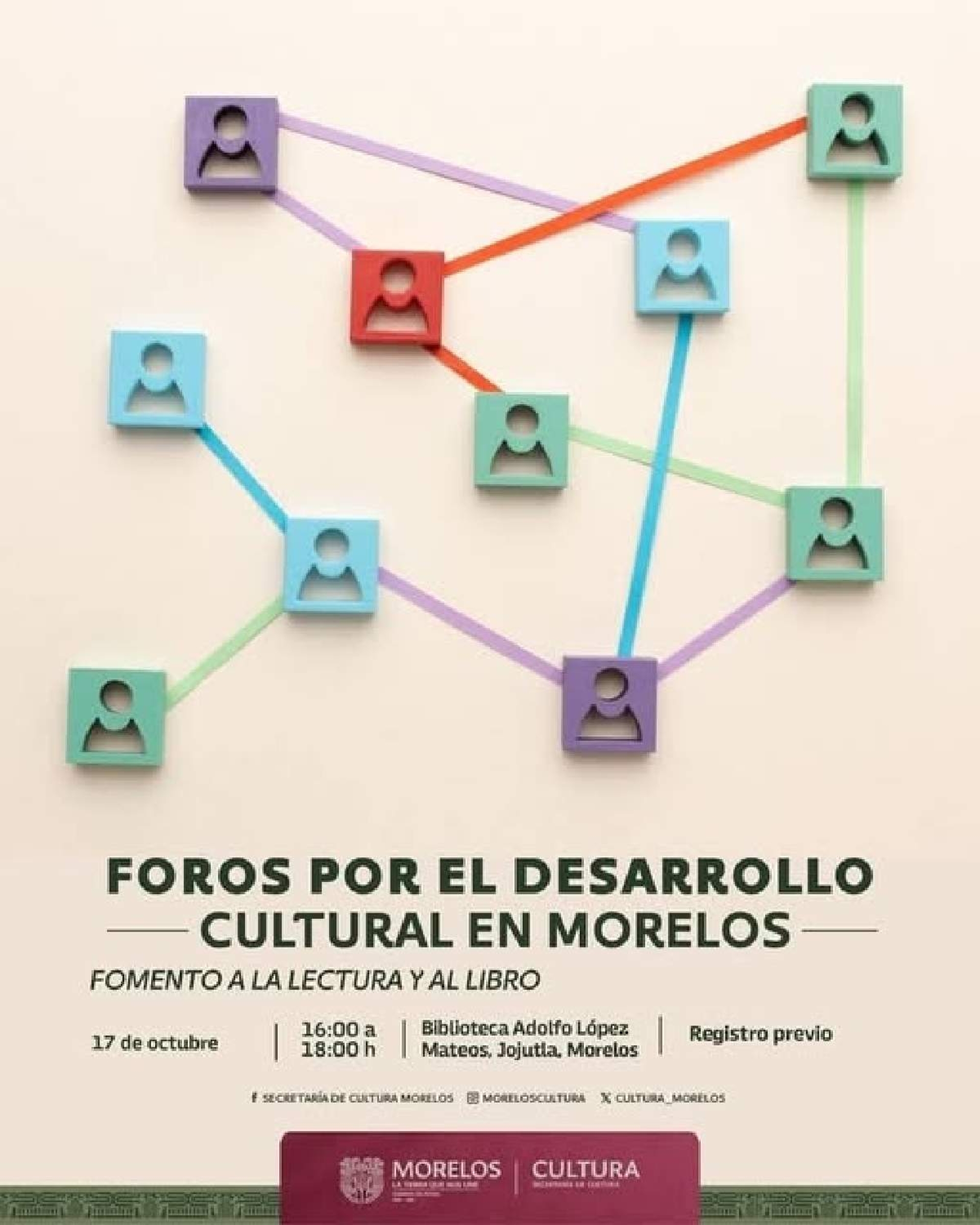 Convocan a tercer foro por el desarrollo cultural en Morelos