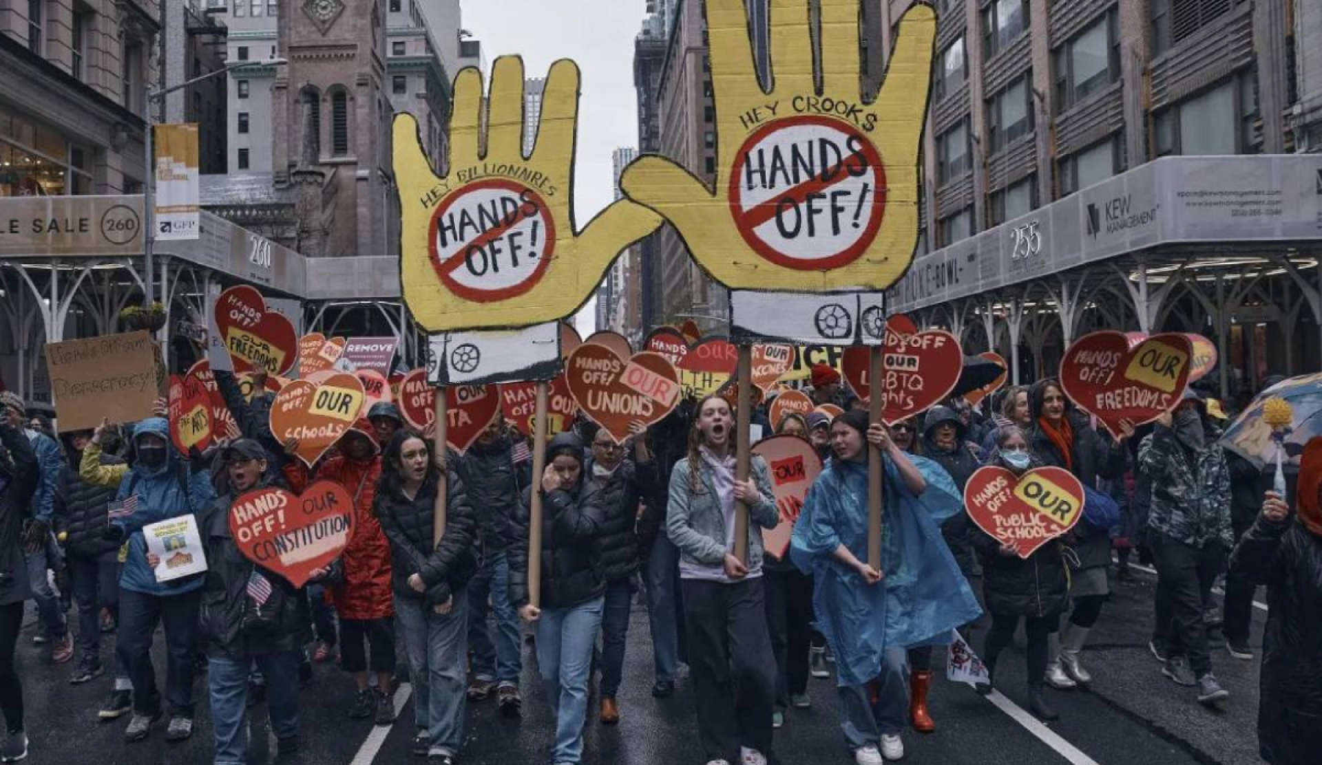 Protestas masivas en EE.UU. contra el gobierno de Trump