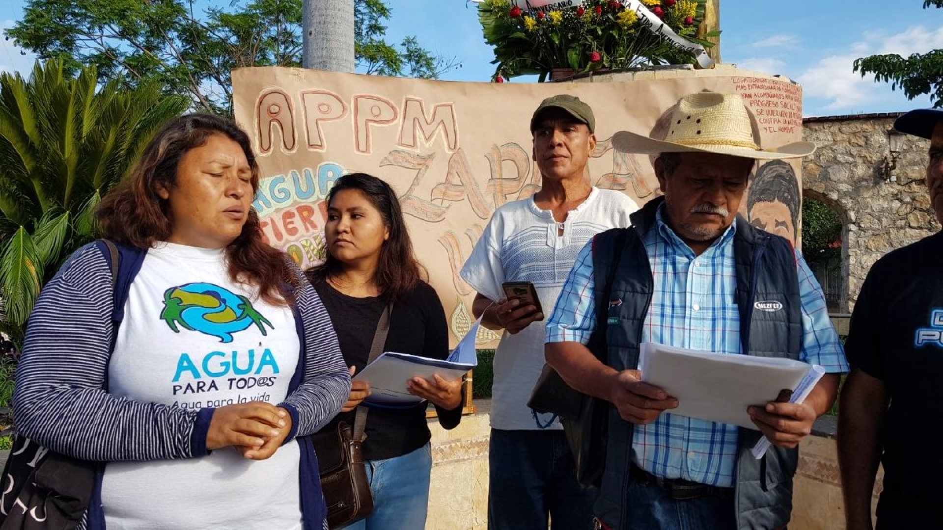 Activistas reiteran rechazo a la termoeléctrica de Huexca