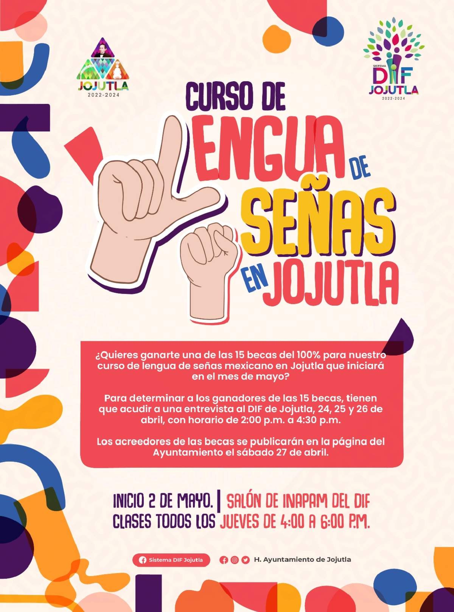 Ofrecen curso de lengua de señas en Jojutla