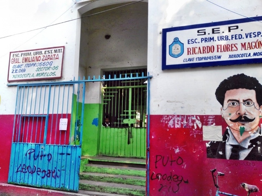Piden la reubicación de la escuela Emiliano Zapata en Xoxocotla