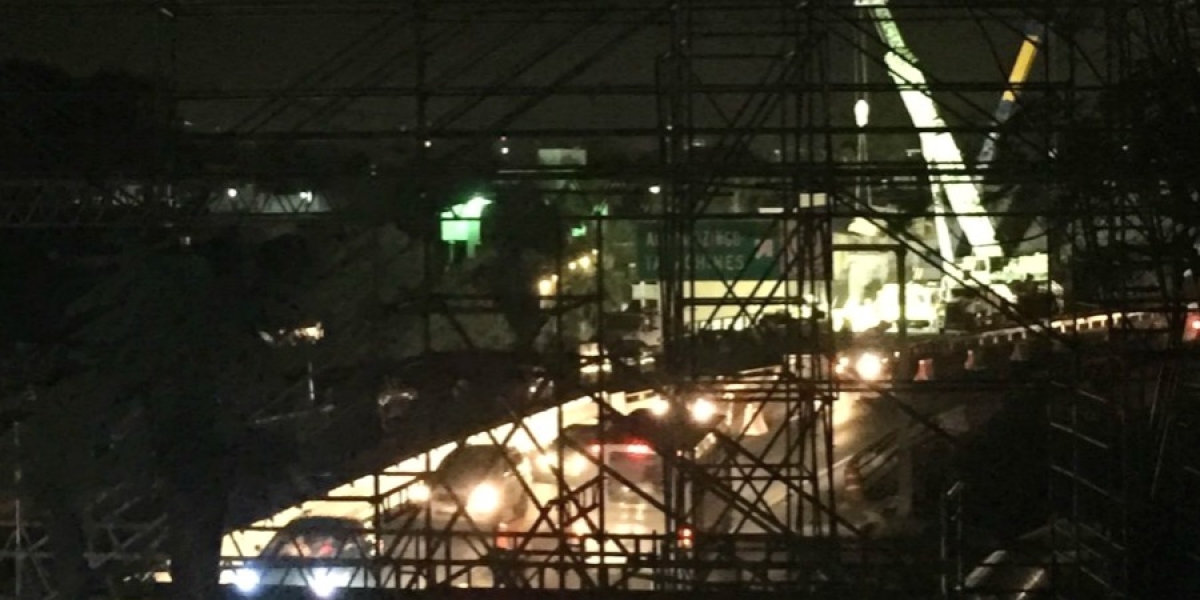 Realizan trabajos previos a la demolición del Puente Palmira