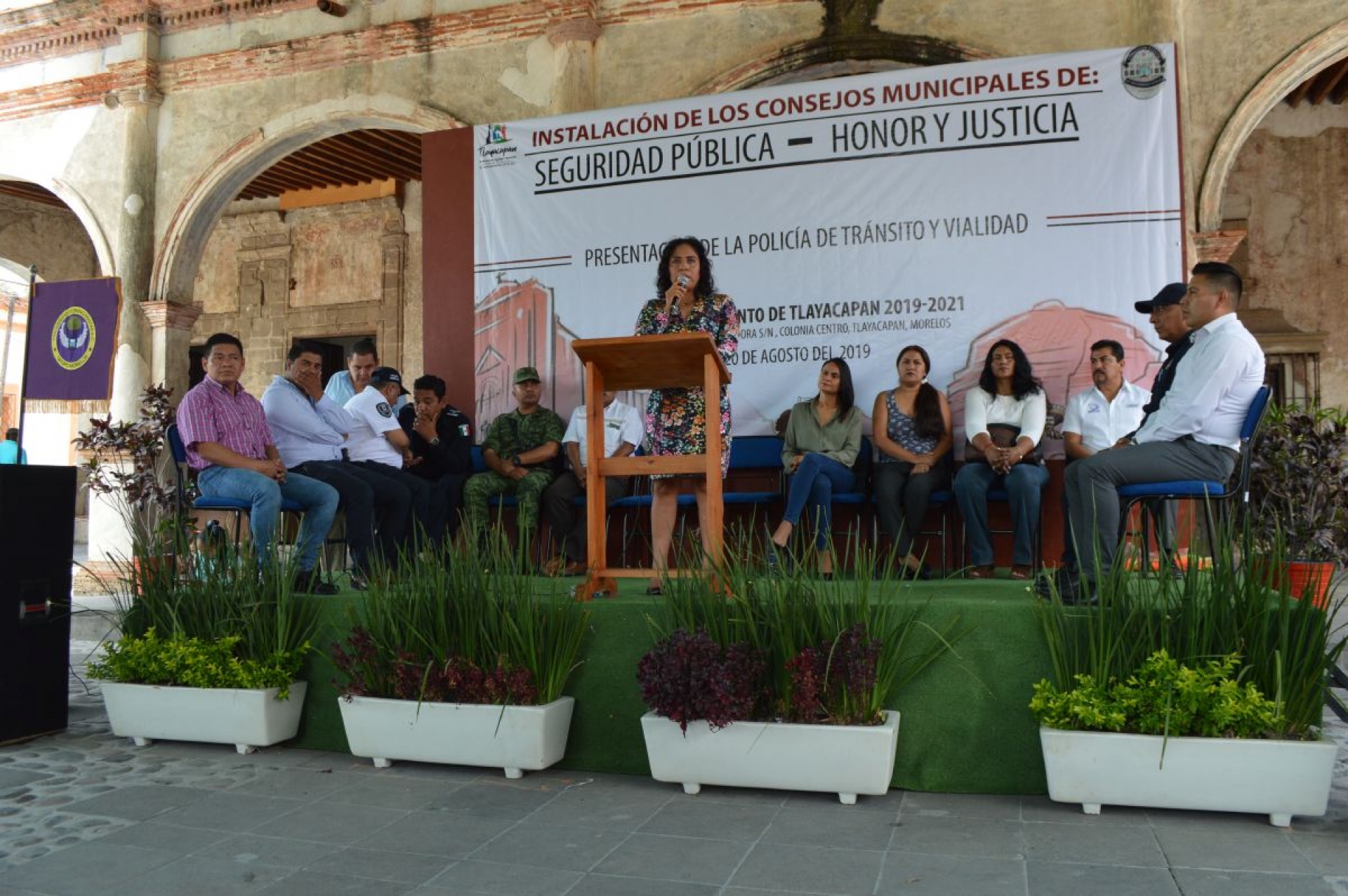 Alcaldesa de Tlayacapan da a conocer agenda de gobierno a la ciudadanía