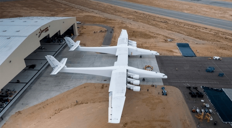 El cofundador de Microsoft ya terminó la construcción del avión más grande del mundo