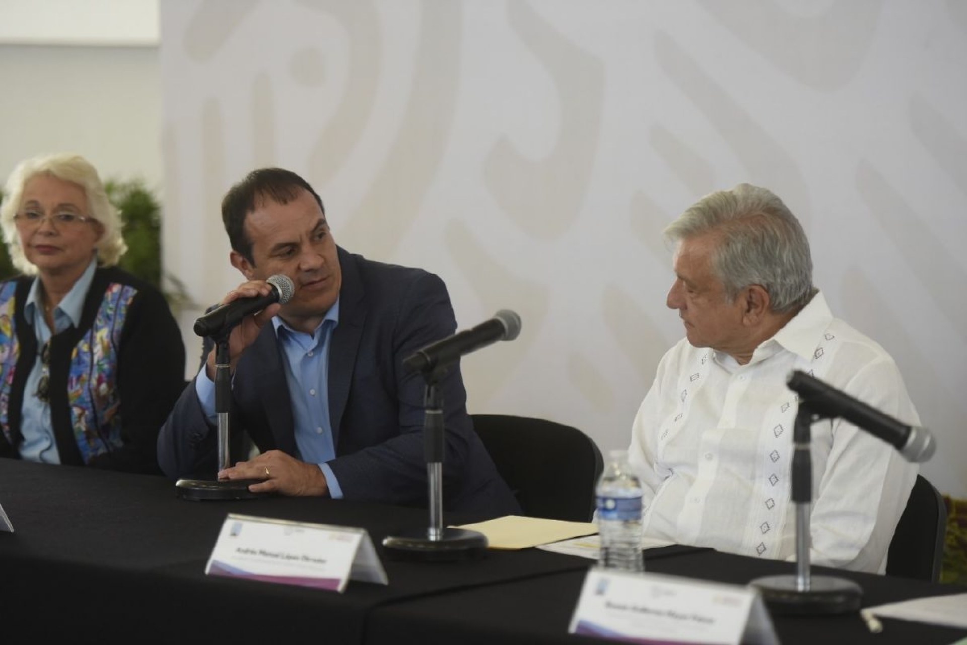 Instalan López Obrador y Cuauhtémoc Blanco Comisión Intersecretarial para la Reconstrucción