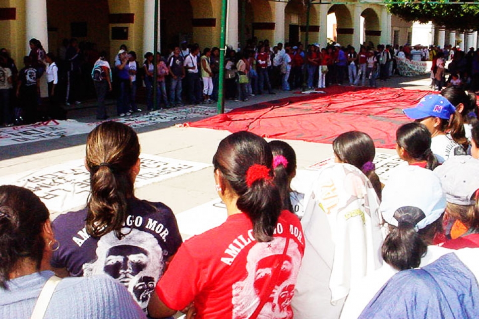 Inician paro académico en Normal de Amilcingo