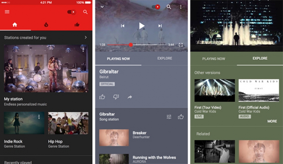 YouTube Music: La nueva app para descubrir música en iOS y Android