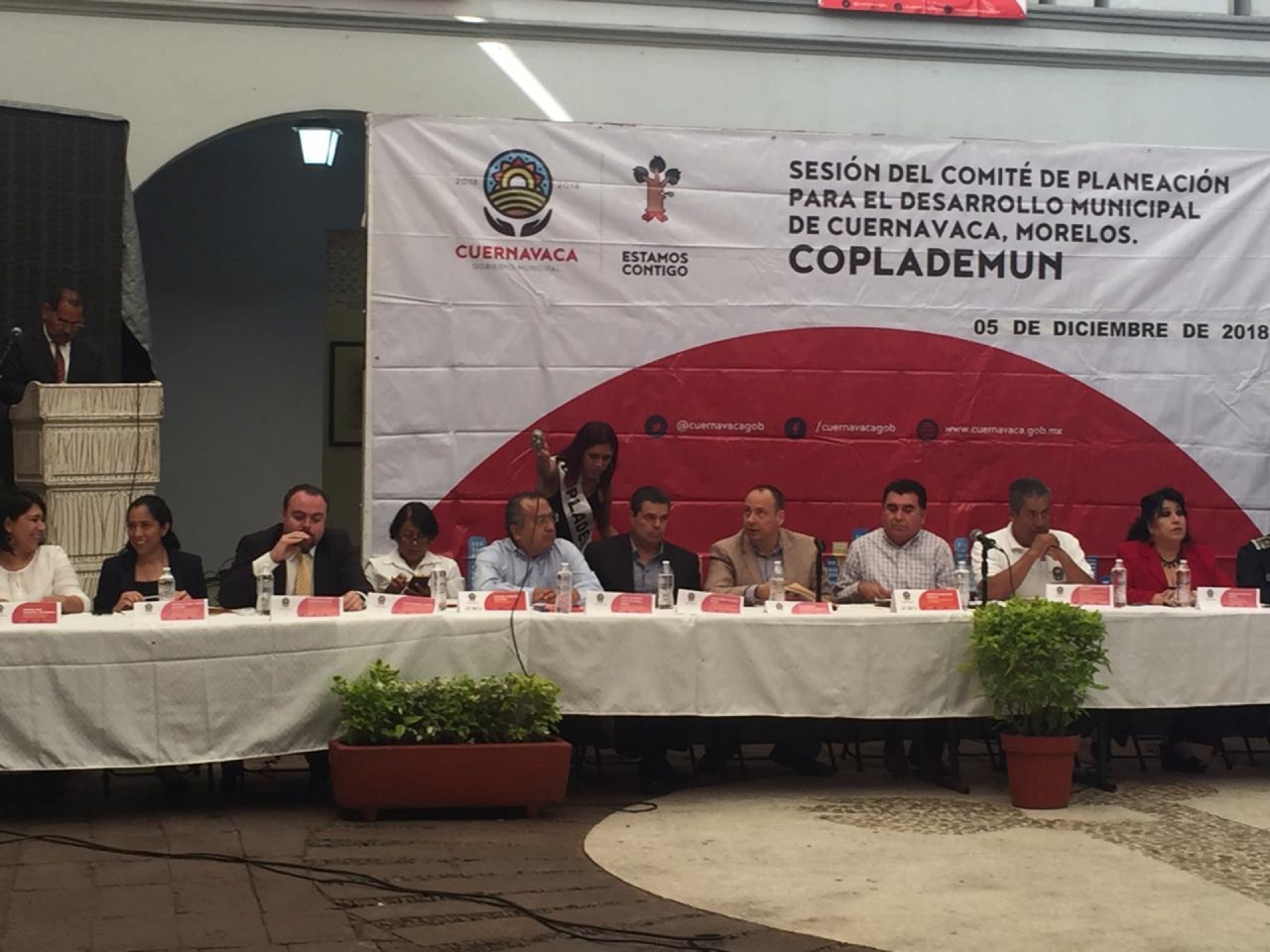 Llevan a cabo sesión del Coplademun, en Cuernavaca