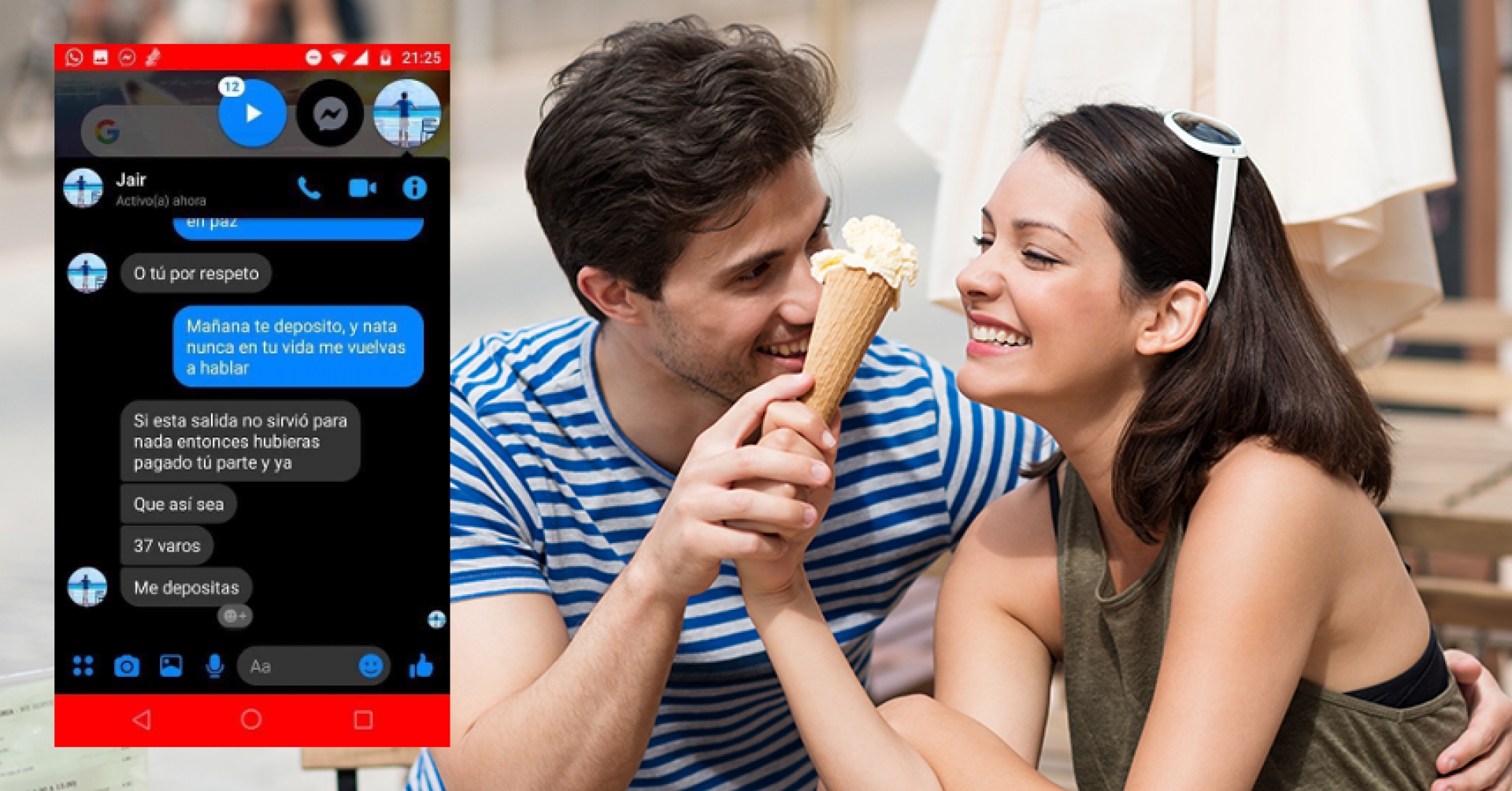 Reclama 37 pesos tras ser mandado a la 'friendzone'