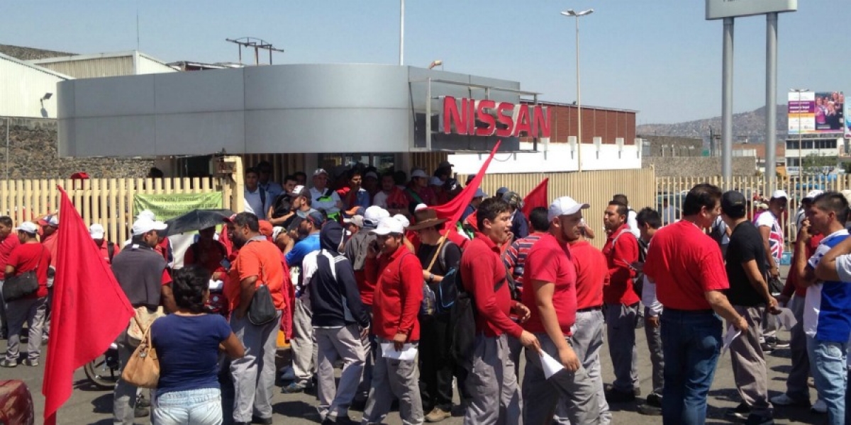 Estalla huelga en Nissan