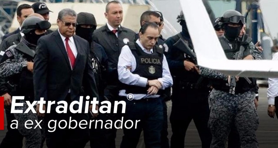 Panamá entrega a Roberto Borge a la PGR