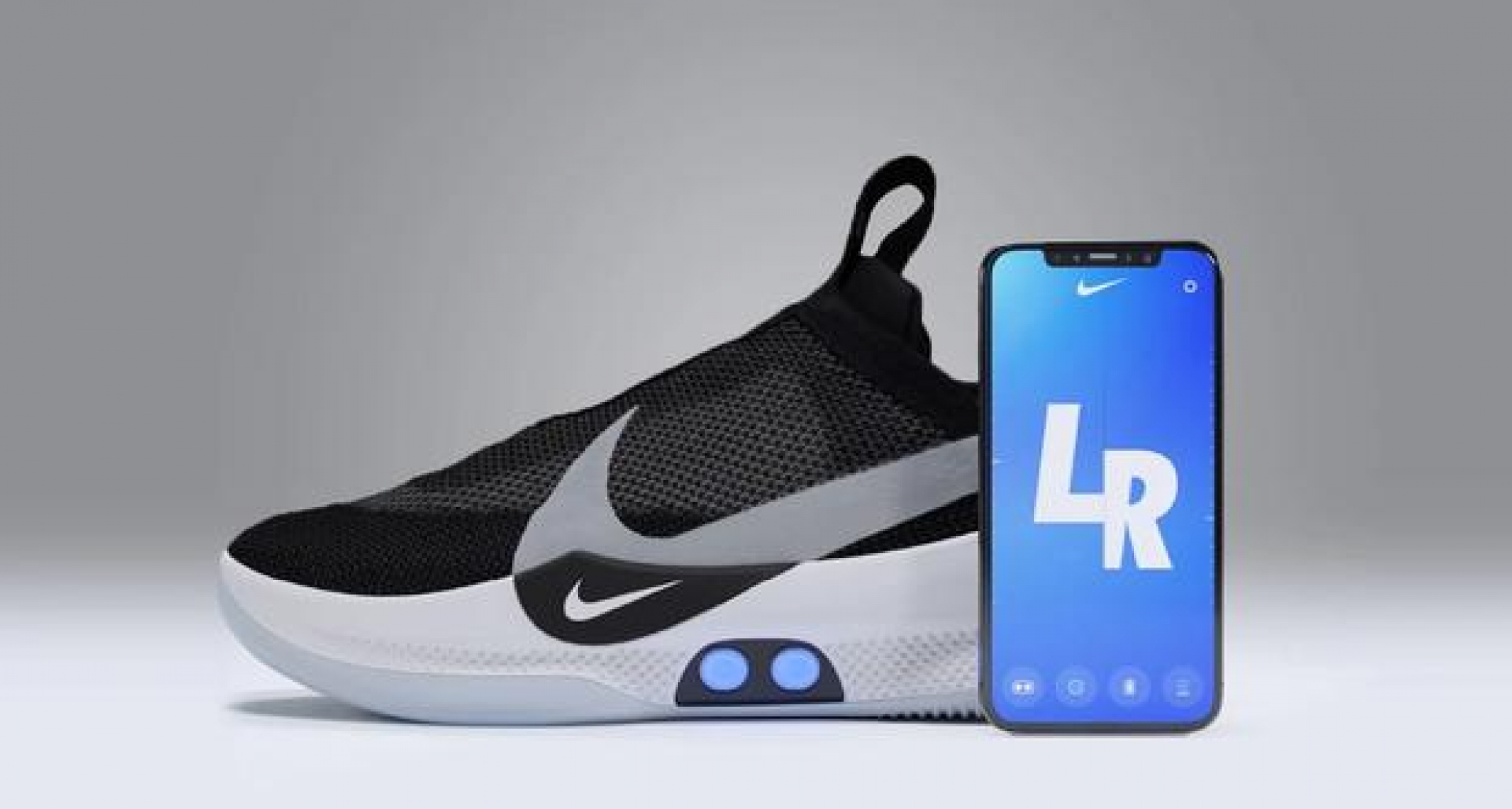 Lanza Nike los tenis que se amarran solos con una App