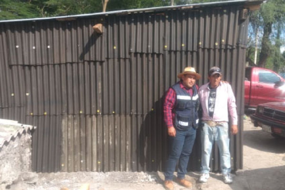 Construirá gobierno de Yautepec casas temporales para damnificados por el sismo