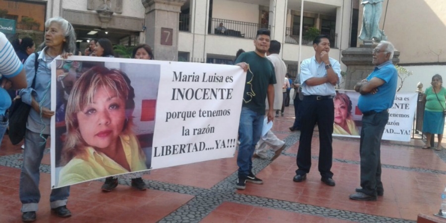 Familiares de María Luisa Villanueva se manifiestan en el TSJ; anunciaron que inició huelga de hambre