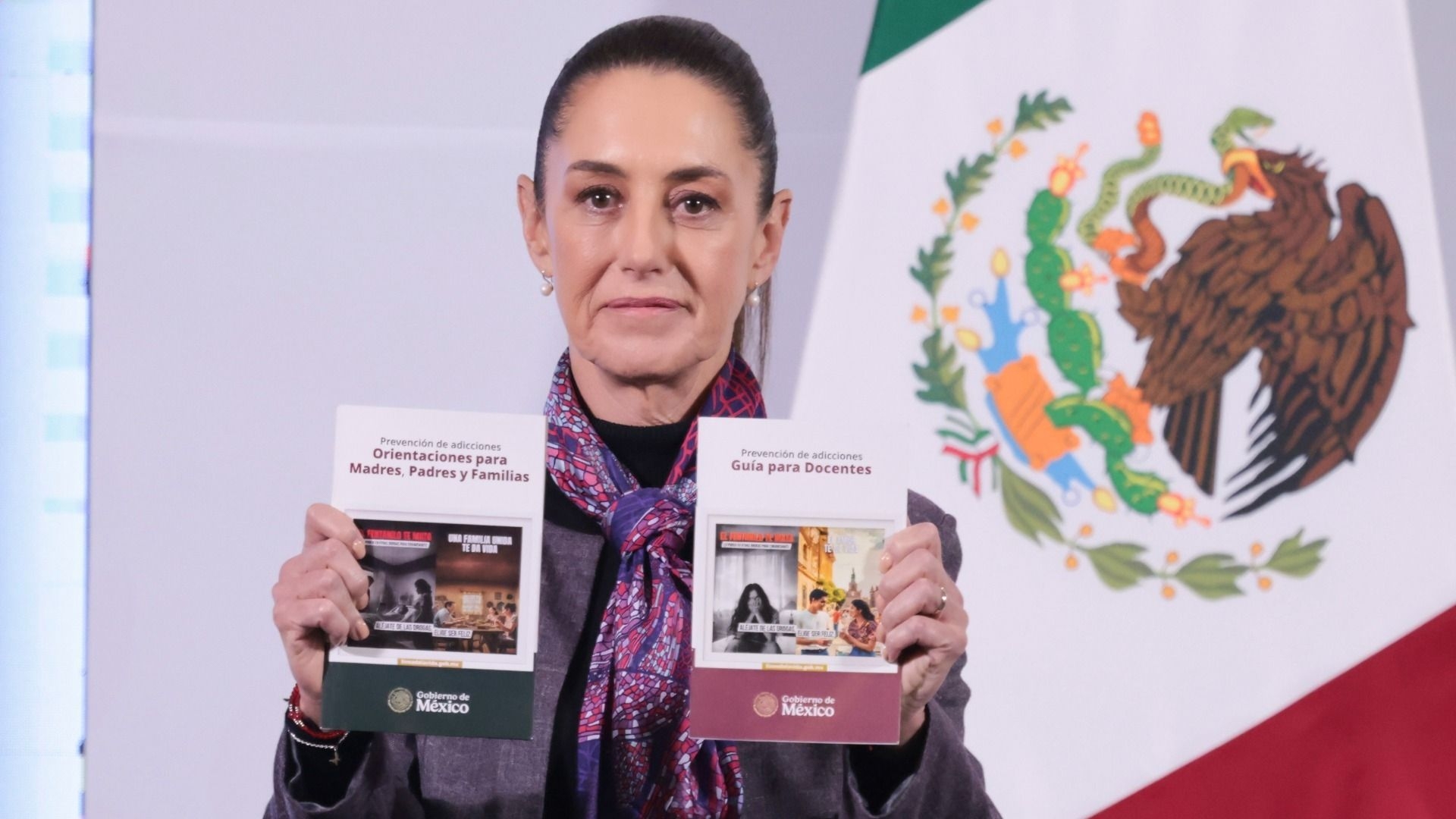 'Aléjate de las drogas, el fentanilo te mata': Sheinbaum lanza campaña nacional