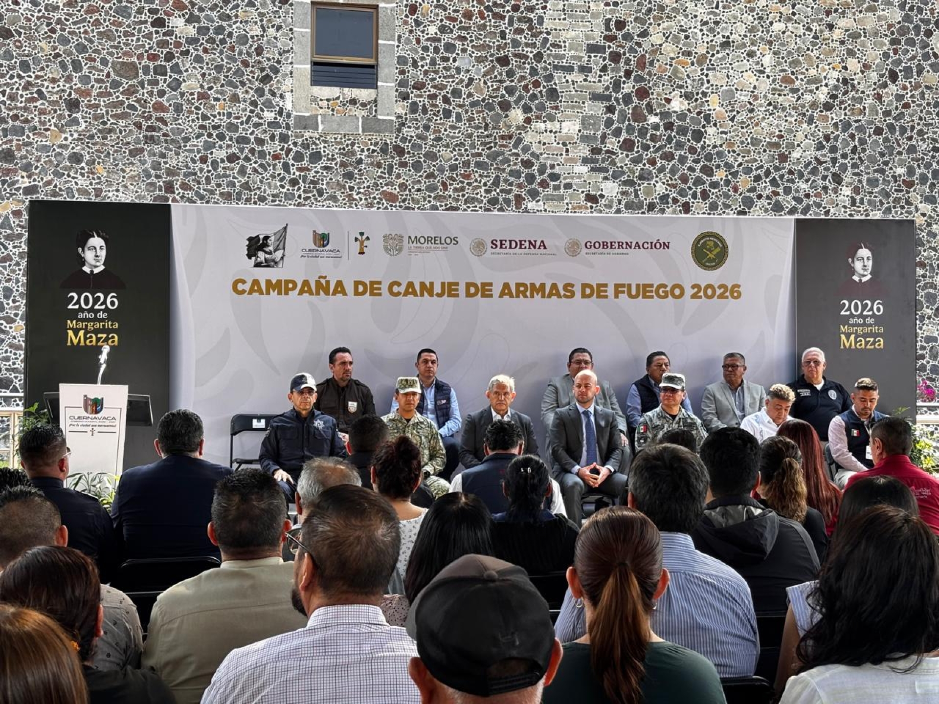 Inicia campaña de canje de armas de fuego 2026 en Cuernavaca