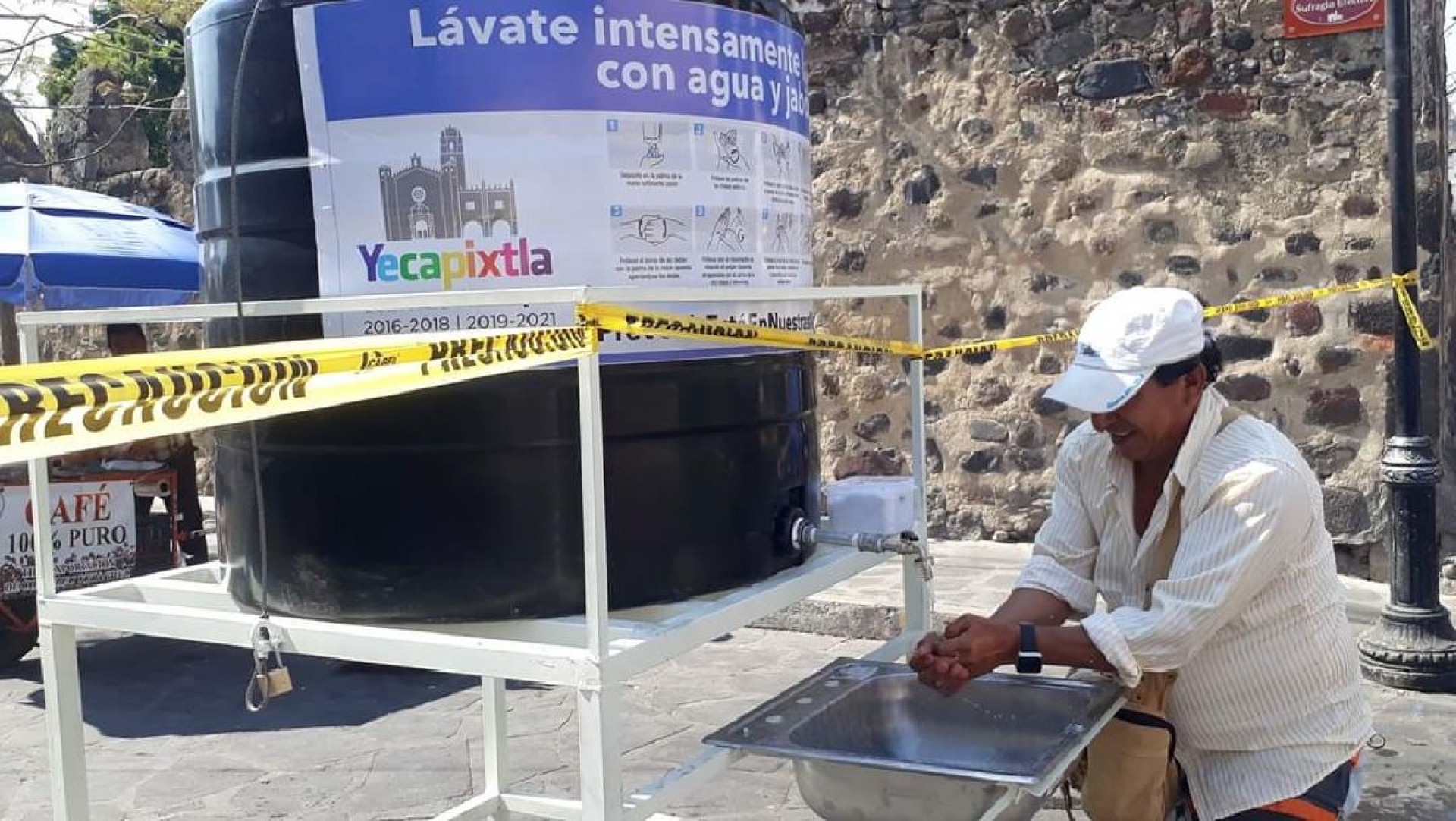 Impulsan en Yecapixtla medidas sanitarias
