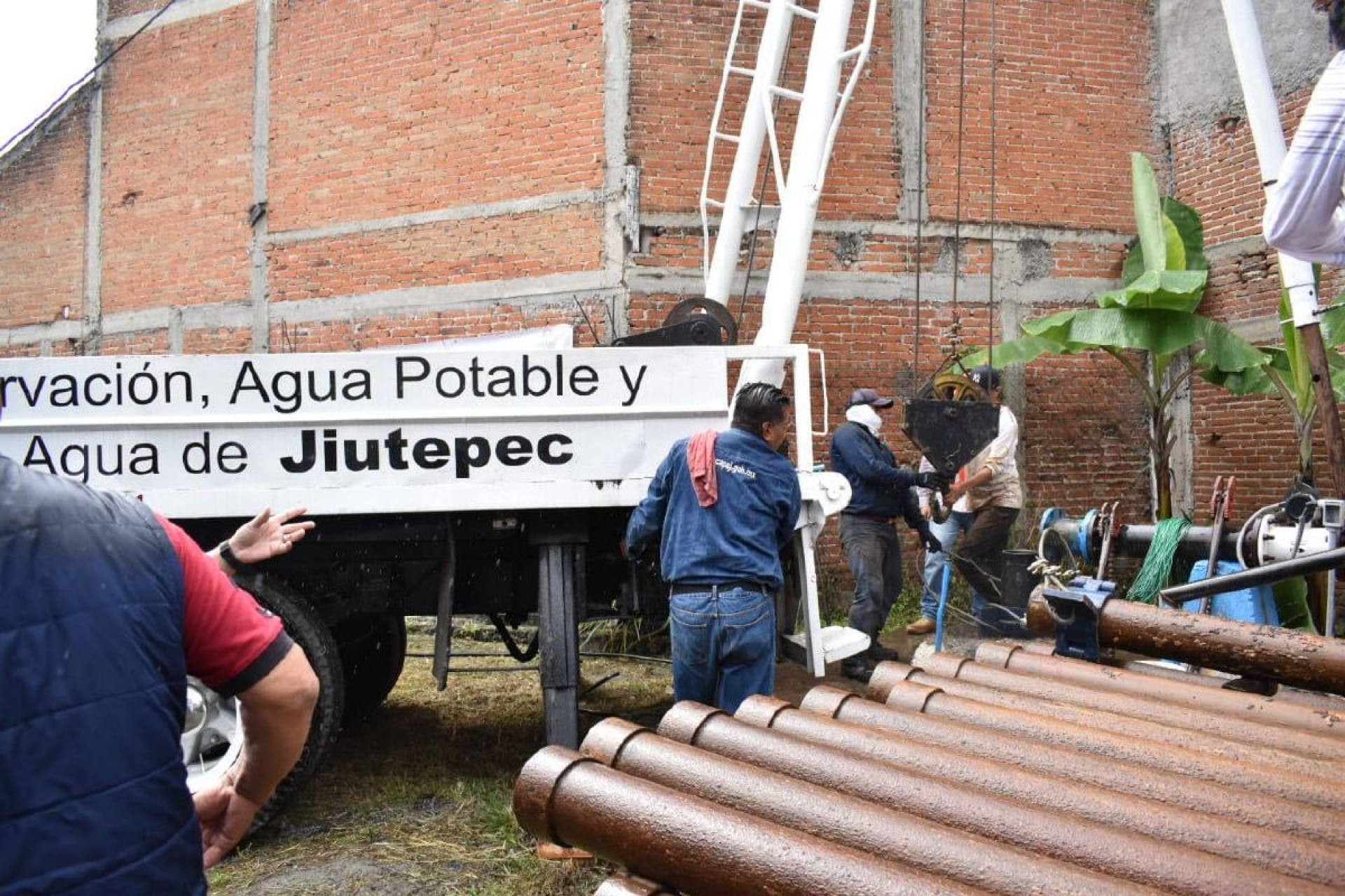 Mejora presión de agua en Jiutepec, con sustitución de bombas en 16 pozos