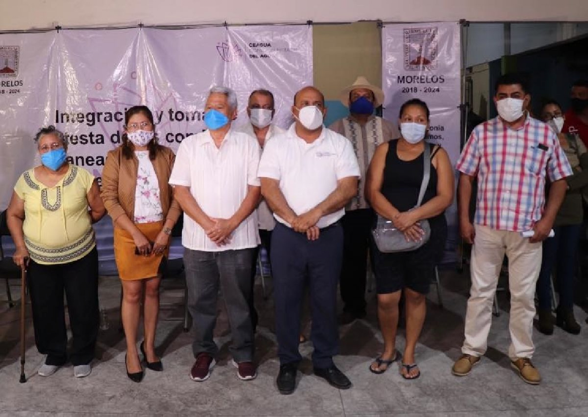 Finaliza la Ceagua la integración de sus comités en Cuautla