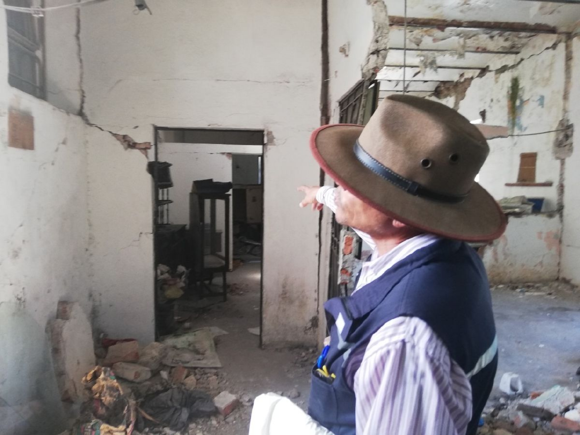 Buscan terreno para reubicar a damnificados de la Hacienda Vieja