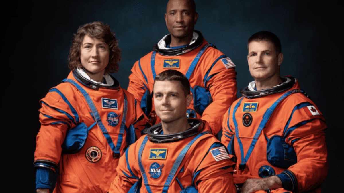 Estos son los cuatro tripulantes de la NASA que viajarán a la Luna después de 50 años