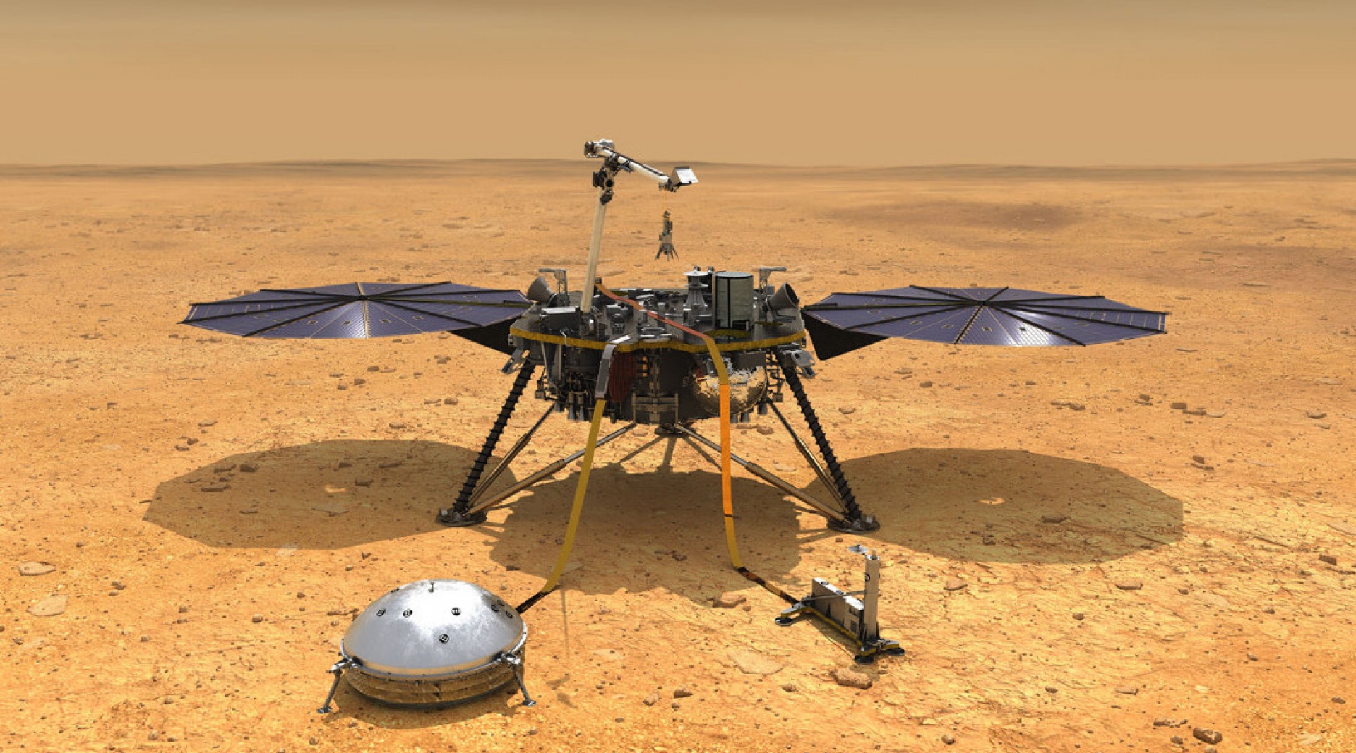 La sonda Insight llega hoy a Marte y encuentra aquí puedes verlo en vivo