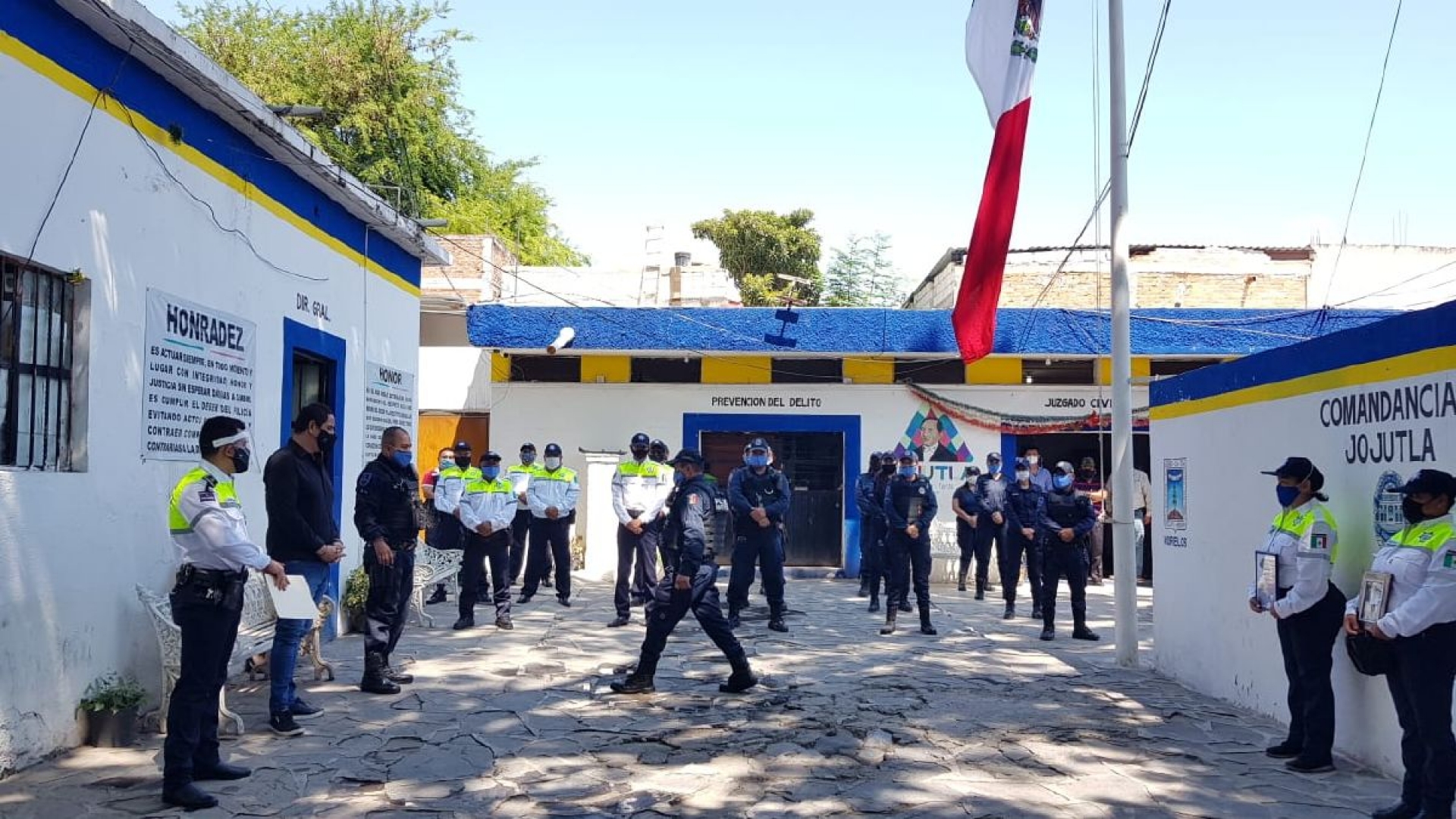 Realizan homenaje póstumo a policía vial de Jojutla
