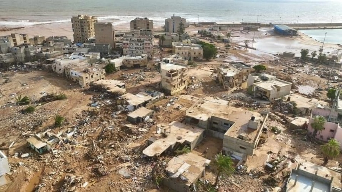 Comienza a llegar ayuda a Libia tras el devastador ciclón 'Daniel'