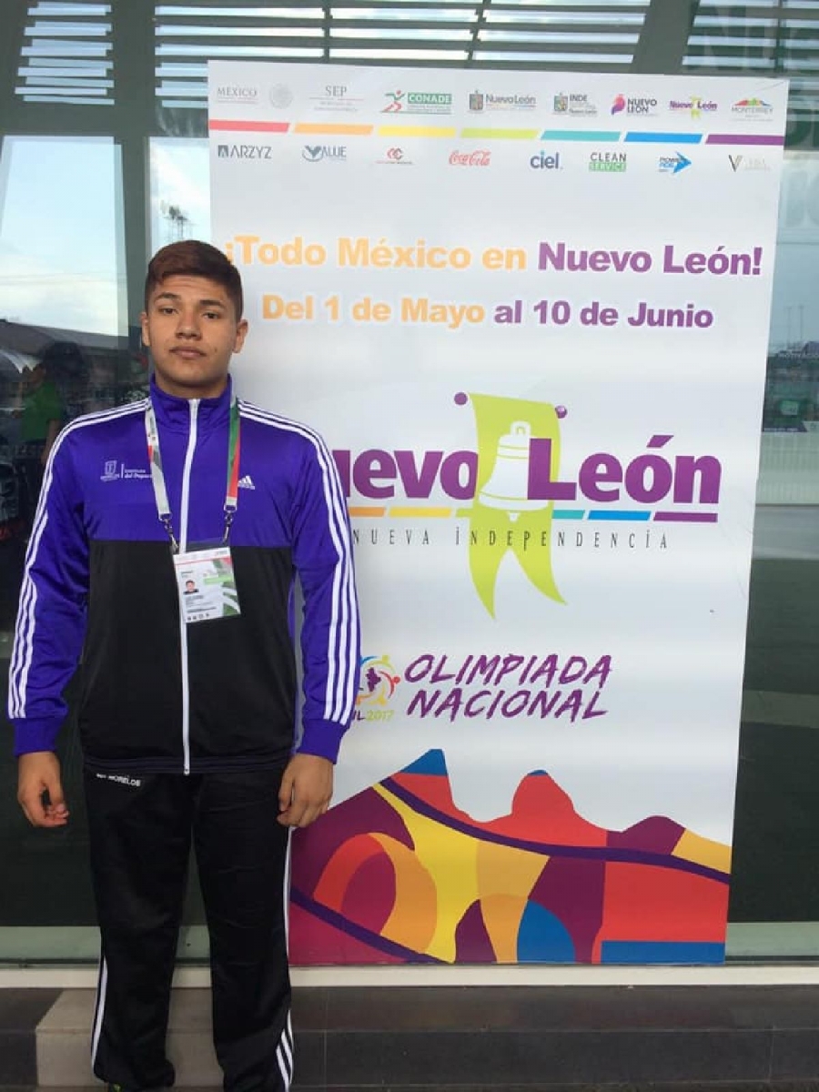 Gerónimo Lavielle se despide de la Olimpiada Nacional