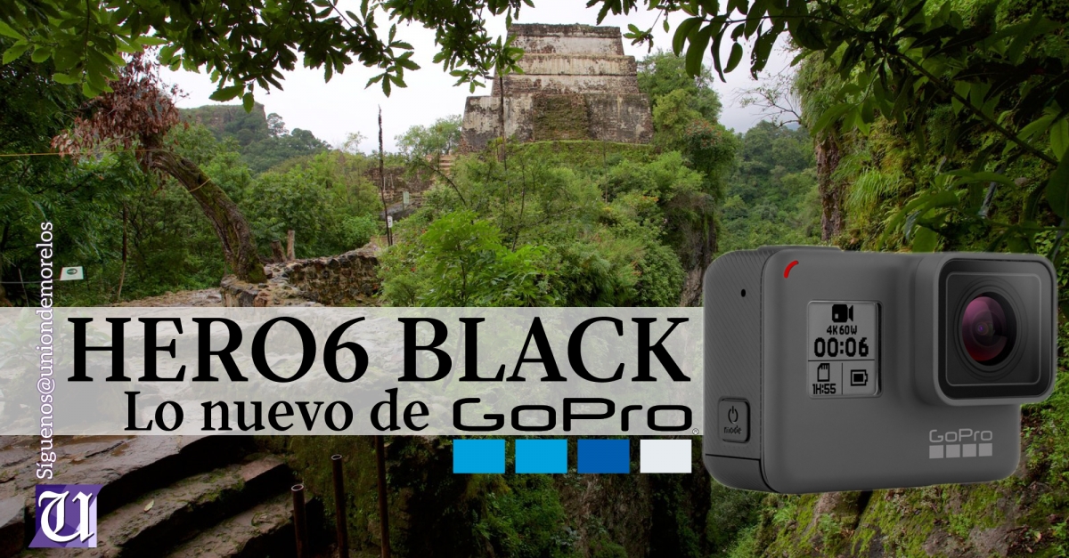Así es HERO6 Black, la nueva cámara insignia de GoPro