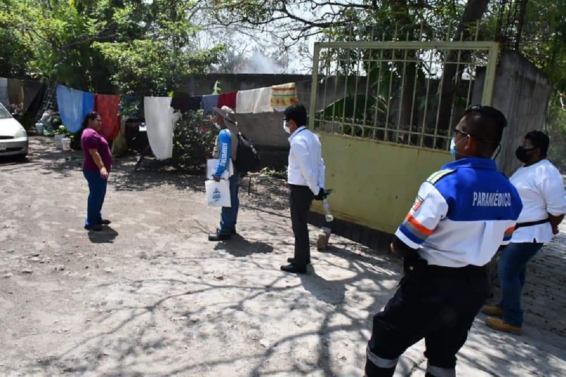 Emprenden acciones en Tetecala en combate a virus