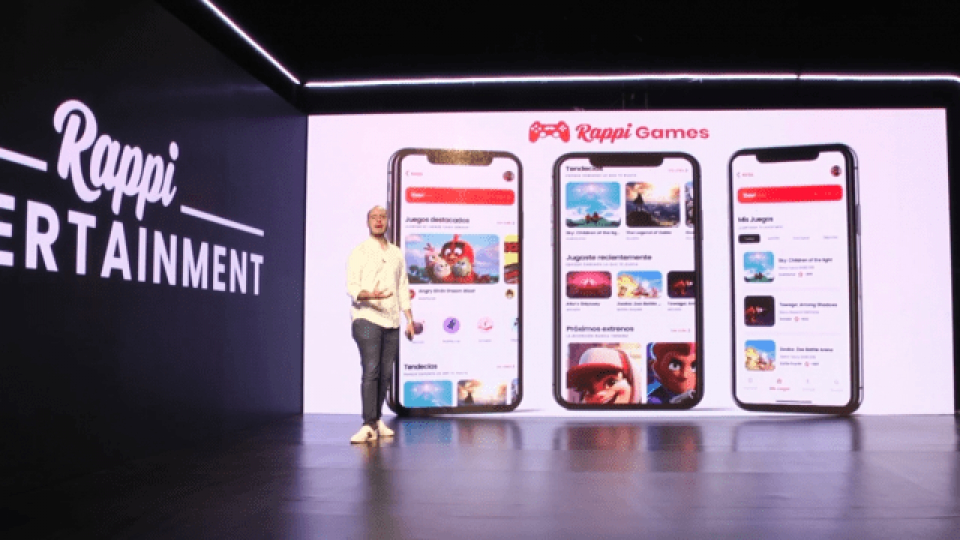 Rappi entra al entretenimiento con videojuegos, música, eventos y compras en vivo
