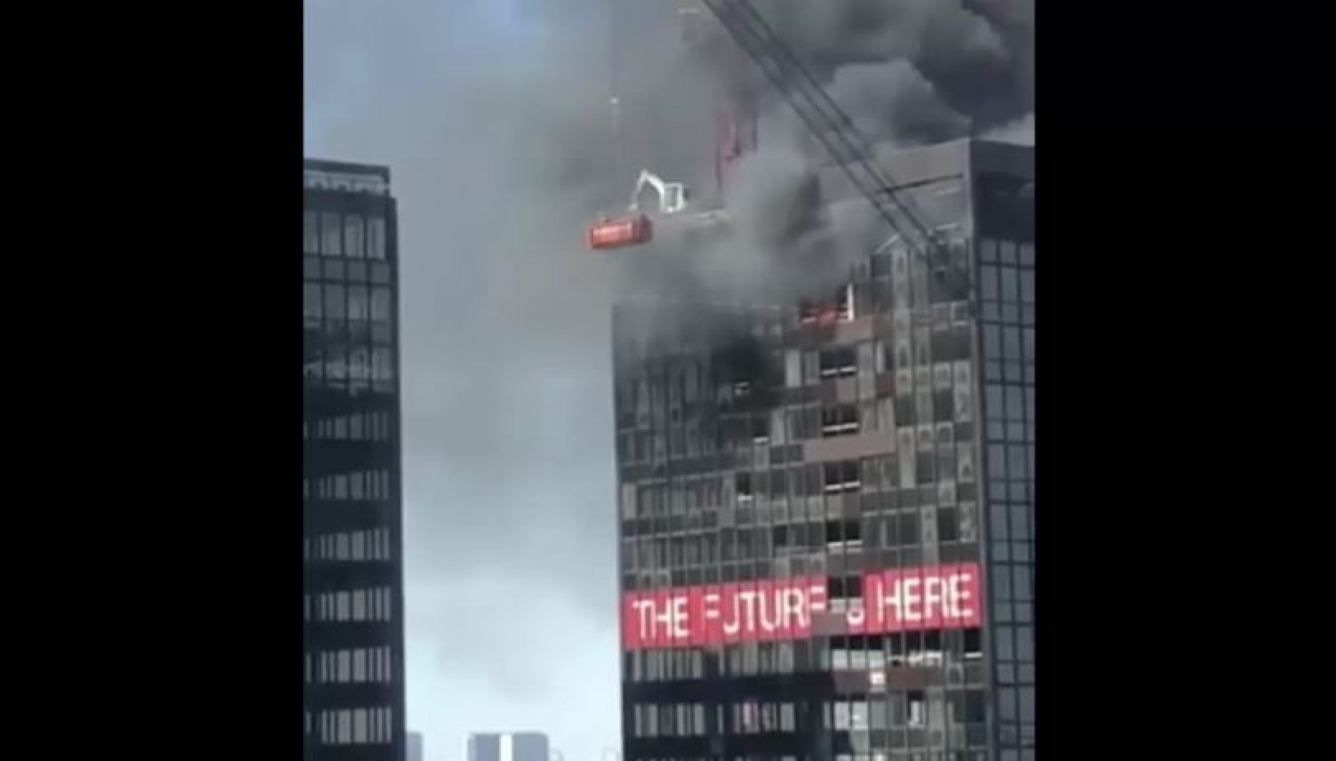 Reportan incendio en el World Trade Center de Bruselas, en Bélgica