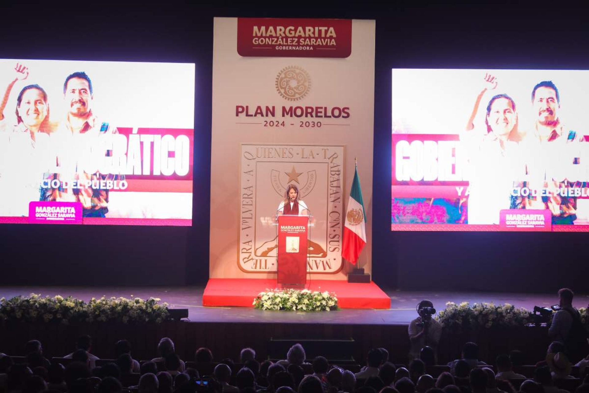 Presenta Margarita González Saravia su Plan de Gobierno 2024-2030