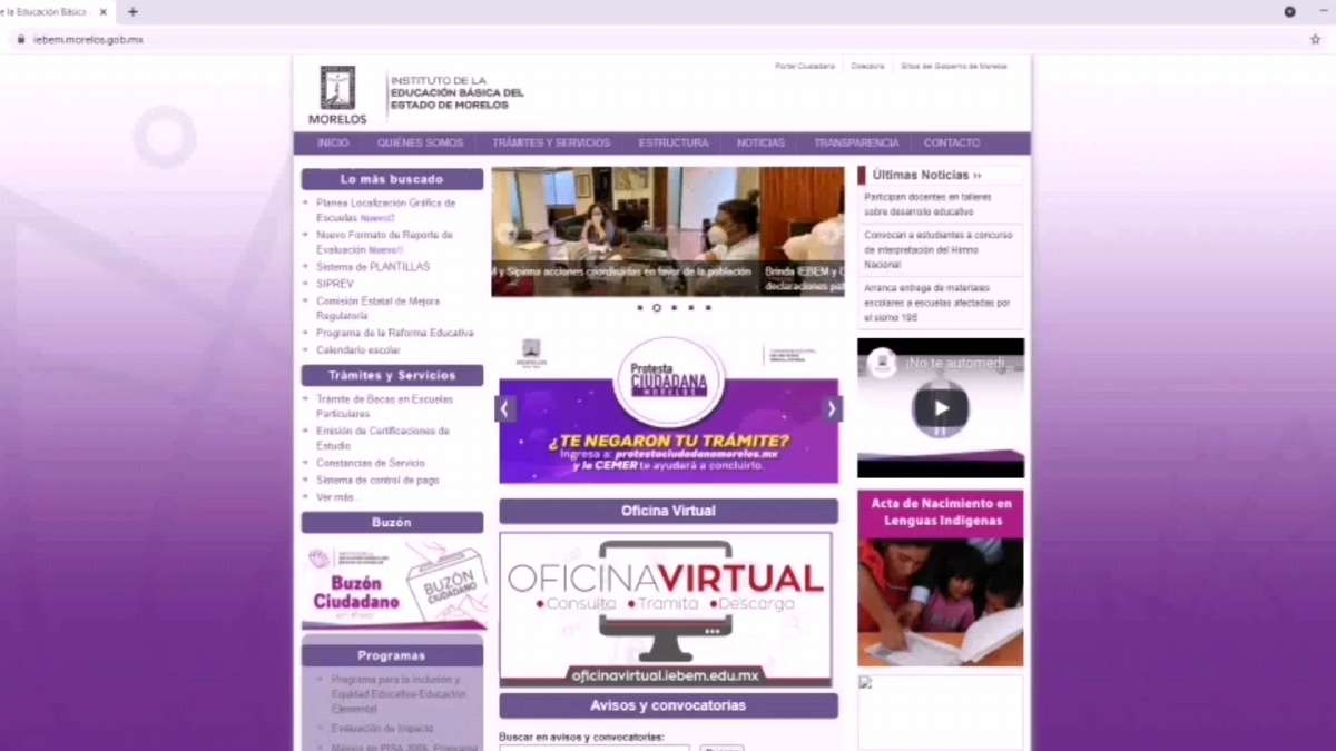 Entregará IEBEM boletas y certificados, de manera digital