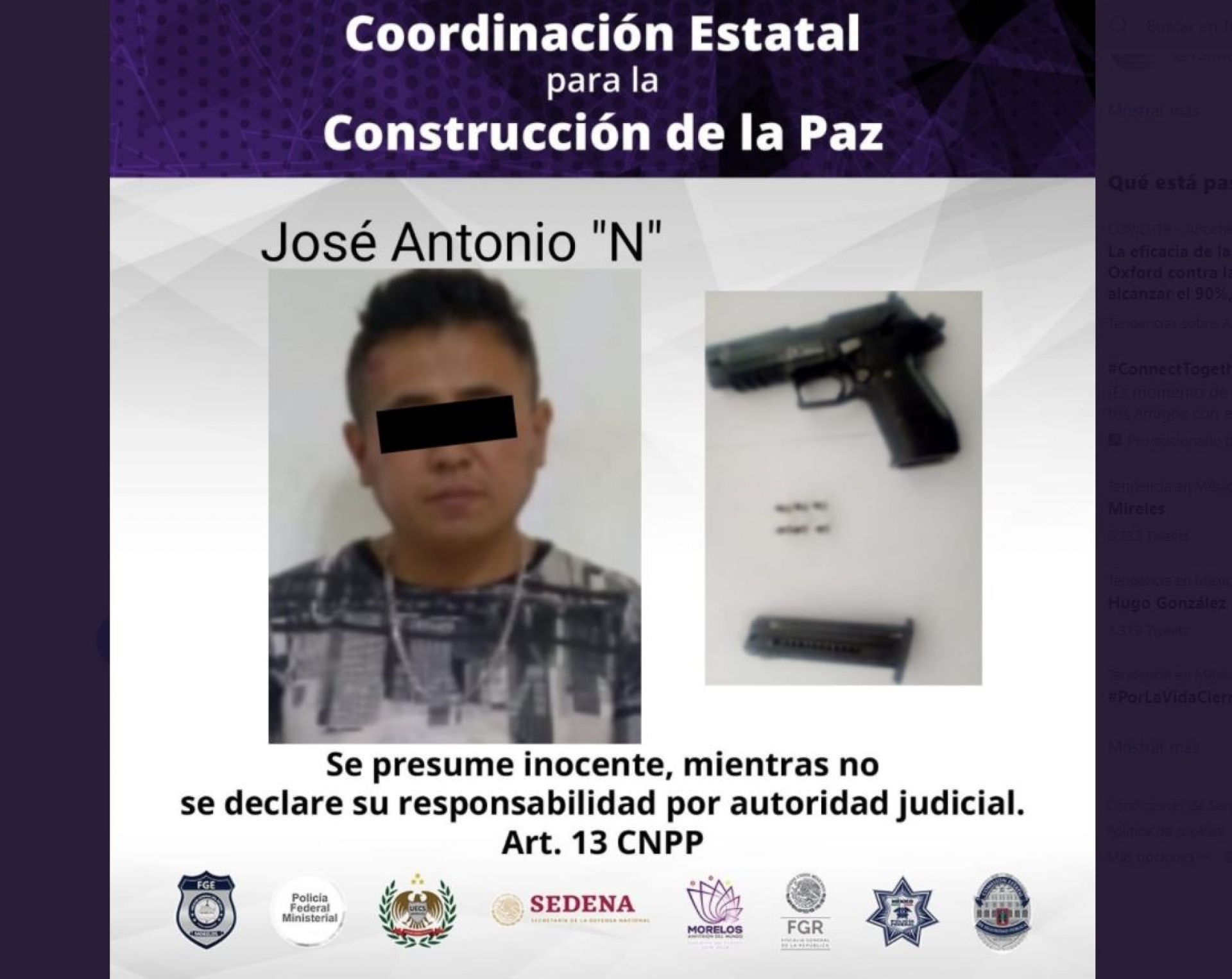 Le falló la huida